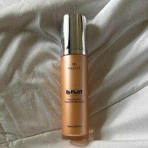 MAELYS B-FLAT Firming Belly Cream - Peachy Gold Bottle